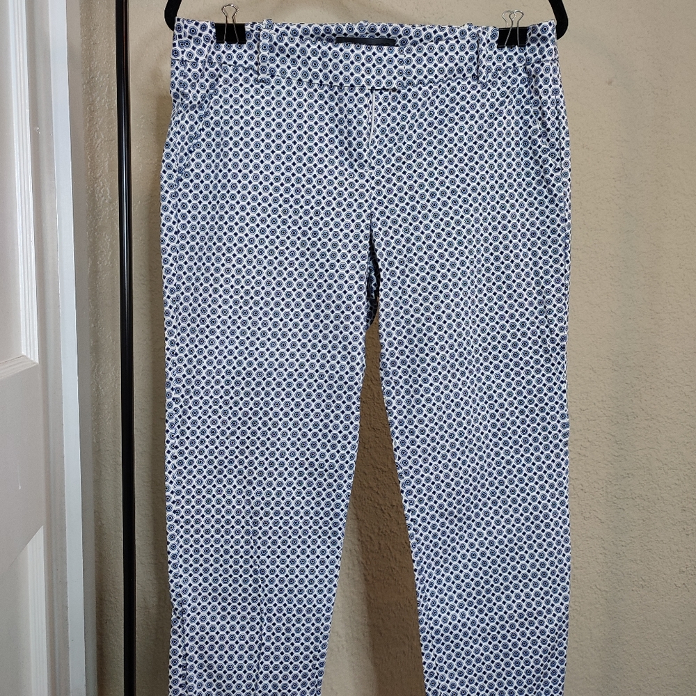 Donna Ricco Mid/Low Rise Ankle Pants